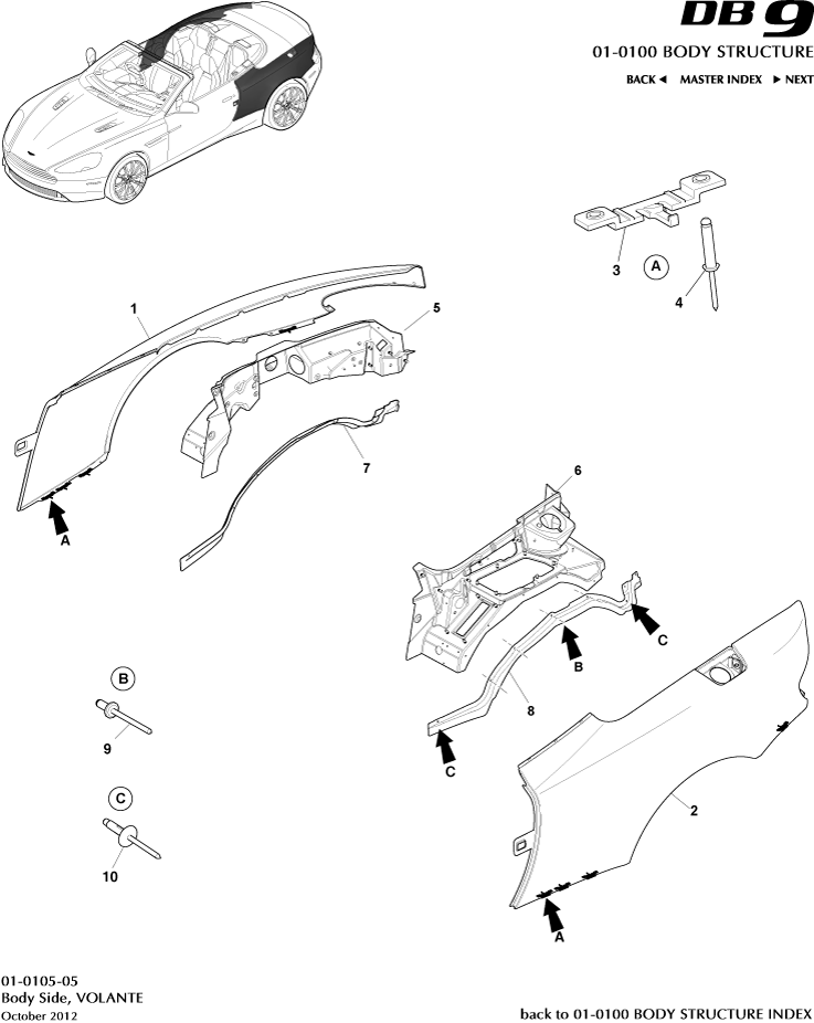 Body Side, Volante