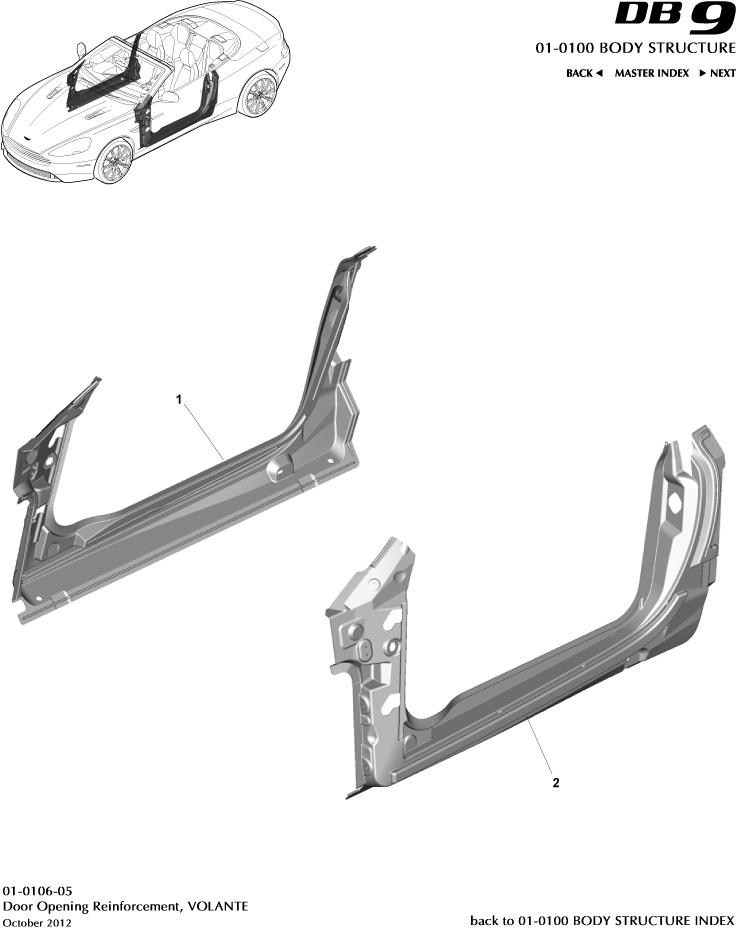 Door Opening Frame, Volante
