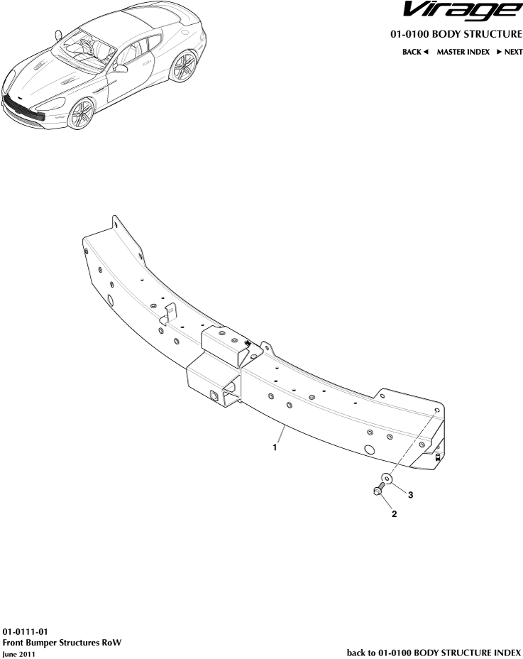 Front Bumper Structure, RoW