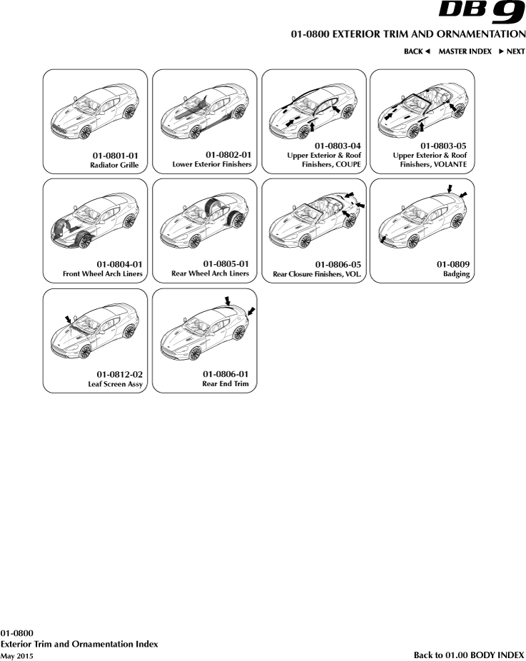 Body Exterior Trim & Ornamentation
