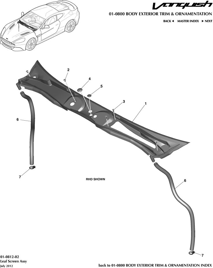 Leaf Screen Assembly