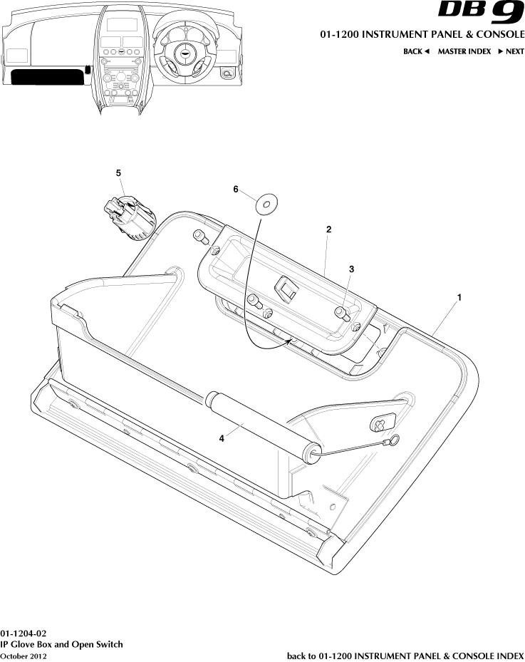 Glove Box Switch