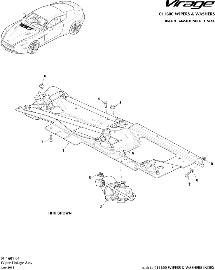 Wiper Linkage
