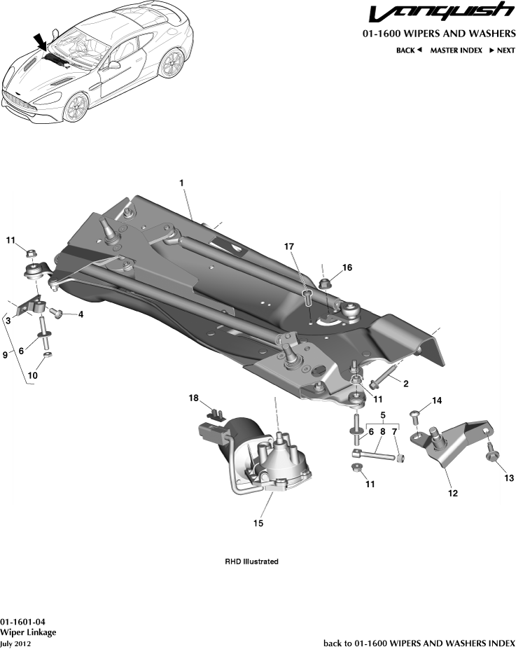 Wiper Linkage