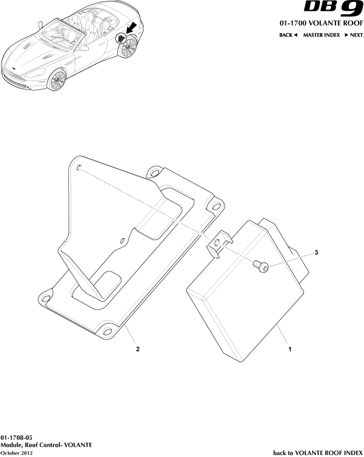 Roof Control Module