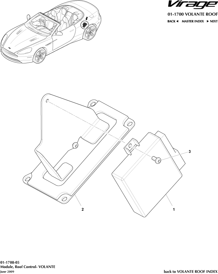 Roof Control Module