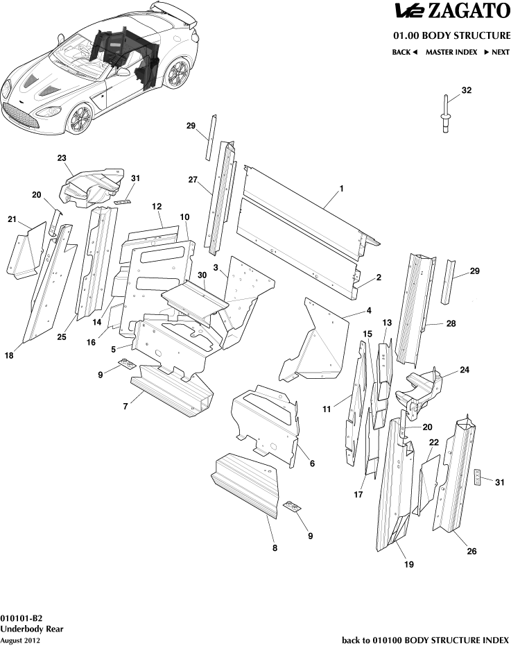 Underbody Rear