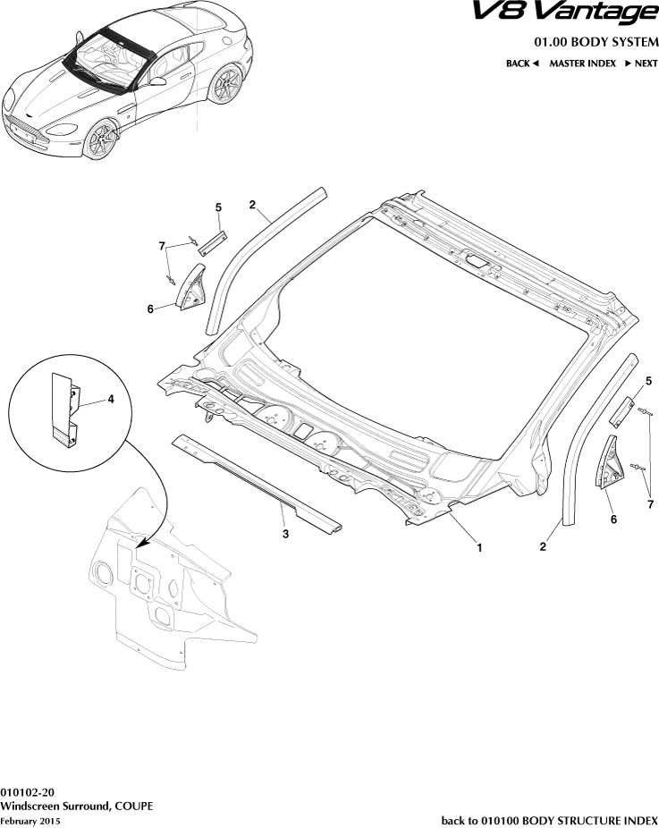 Body Dash and Cowl, Coupe