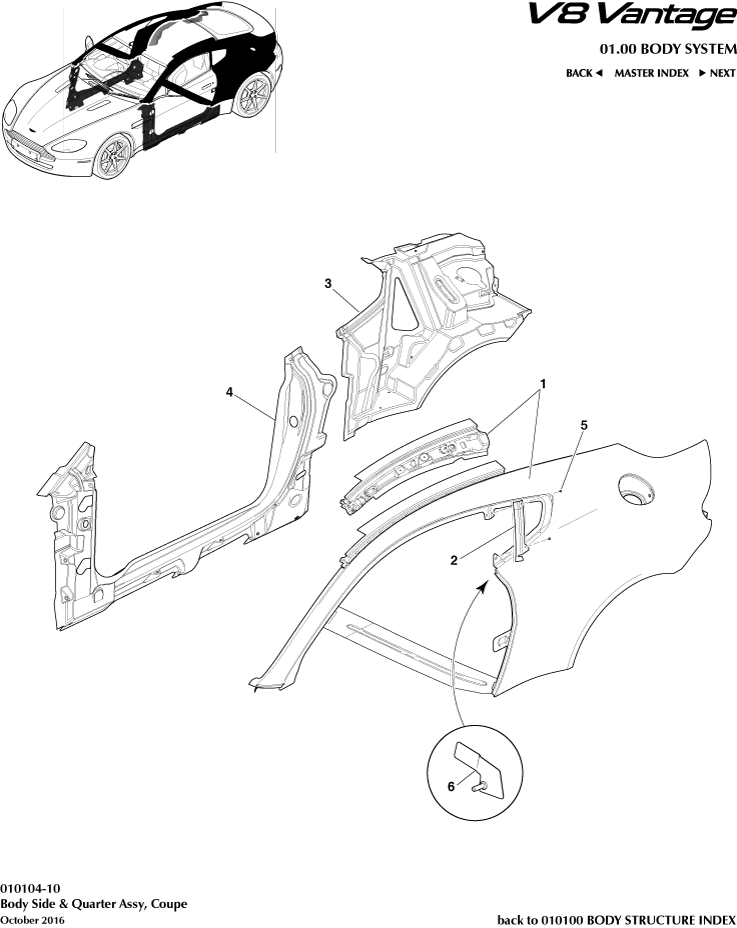 Panel Body Side, Coupe