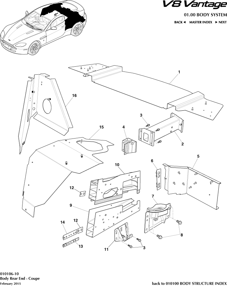 Body Rear End, Coupe