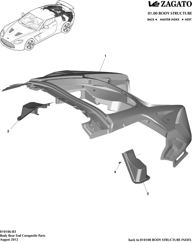 Body Rear End Composite