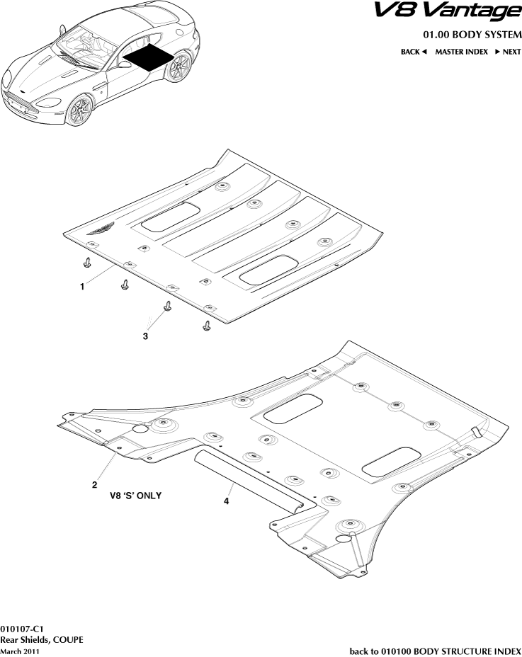 Rear Underbody Shields