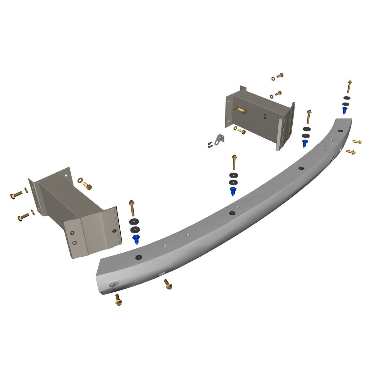 010112-02 Rear Bumper Armature