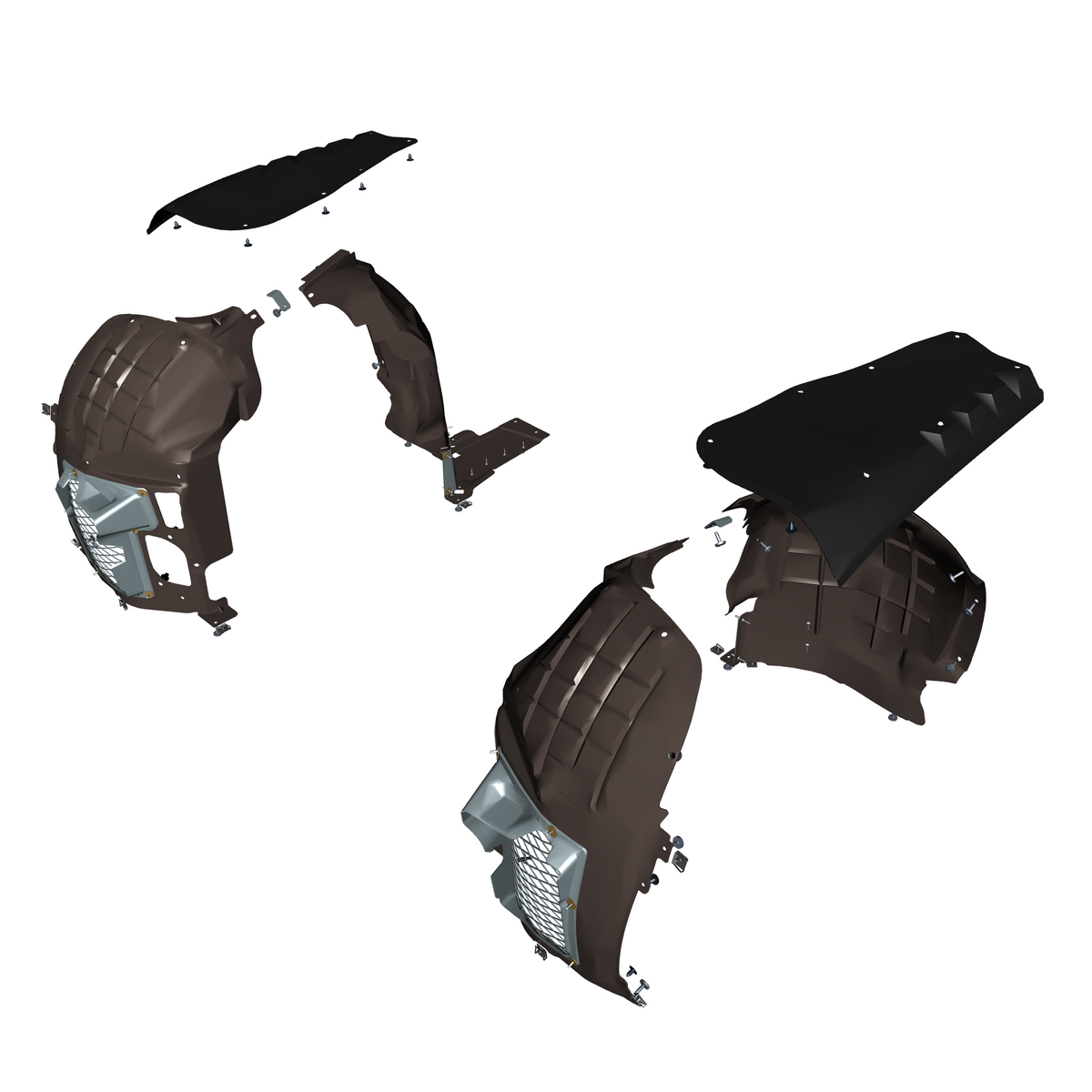 010204-10 Front Wheelarch Liners