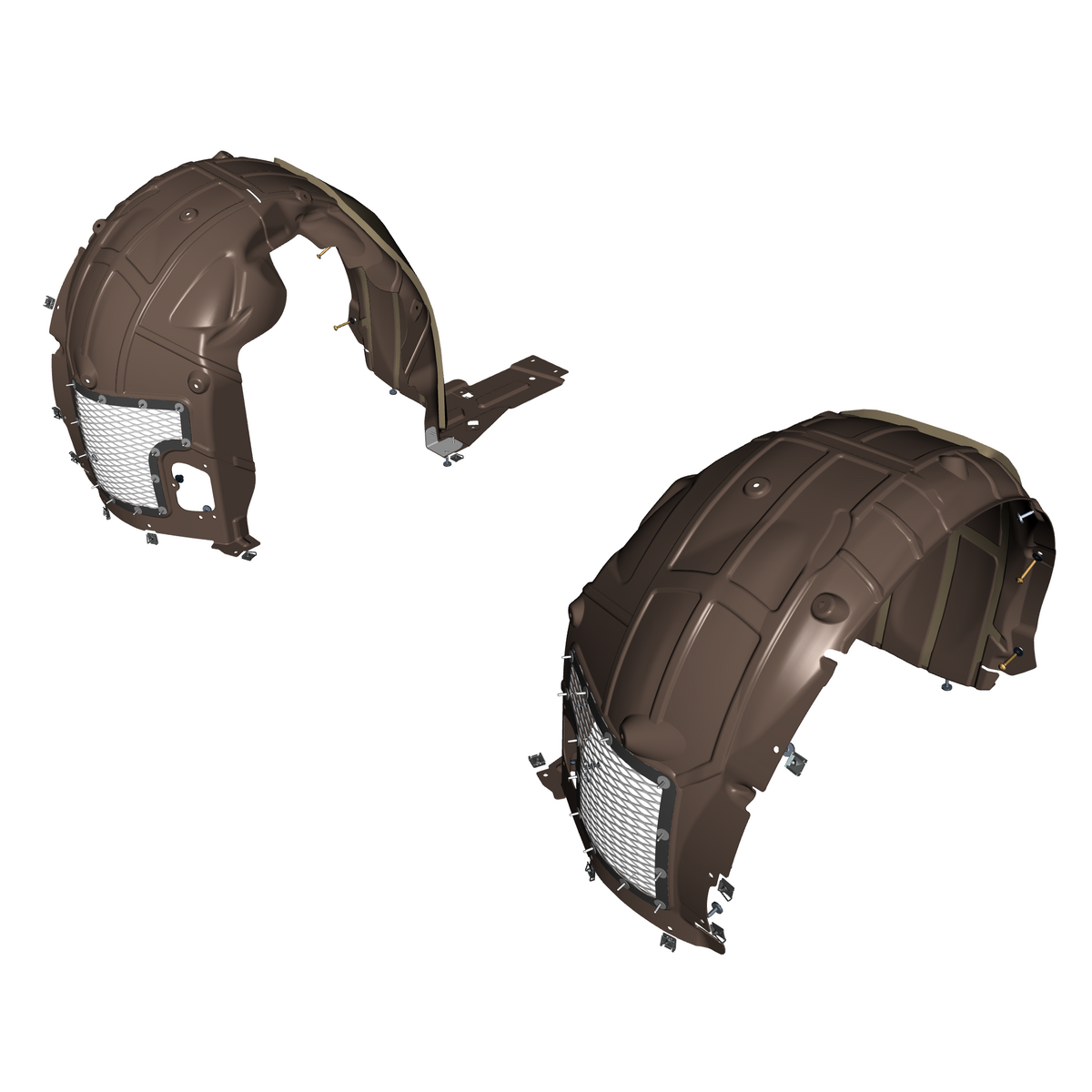 010204 Front Wheelarch Liners