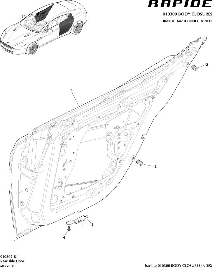 Rear Door Assembly