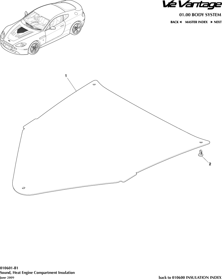 Sound Insulation, Engine Comp