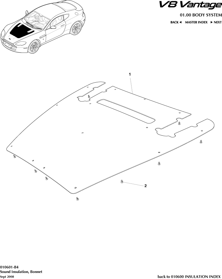 Sound Insulation, Engine Comp