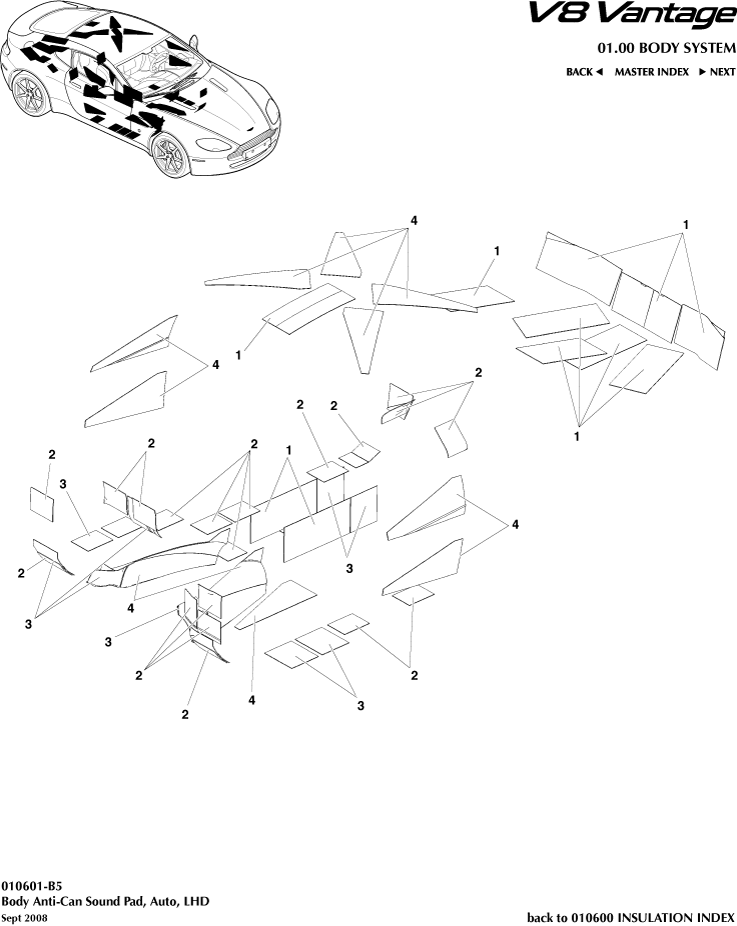 Anti-Can Sound Pads, LHD