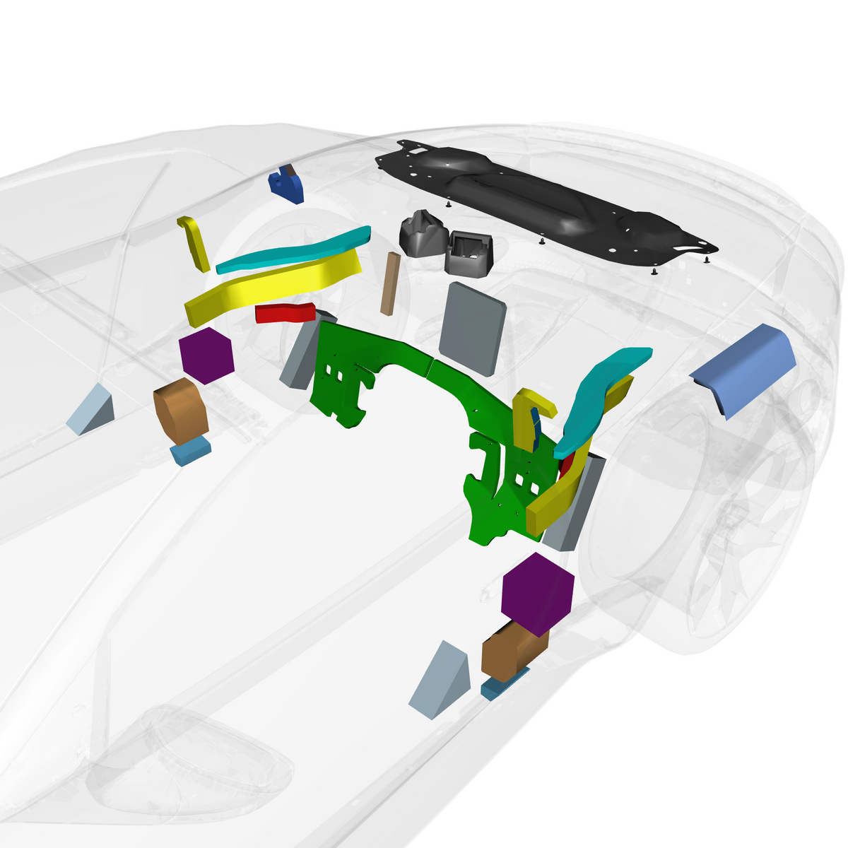 010602-40 Rear Sound Insulation - Volante