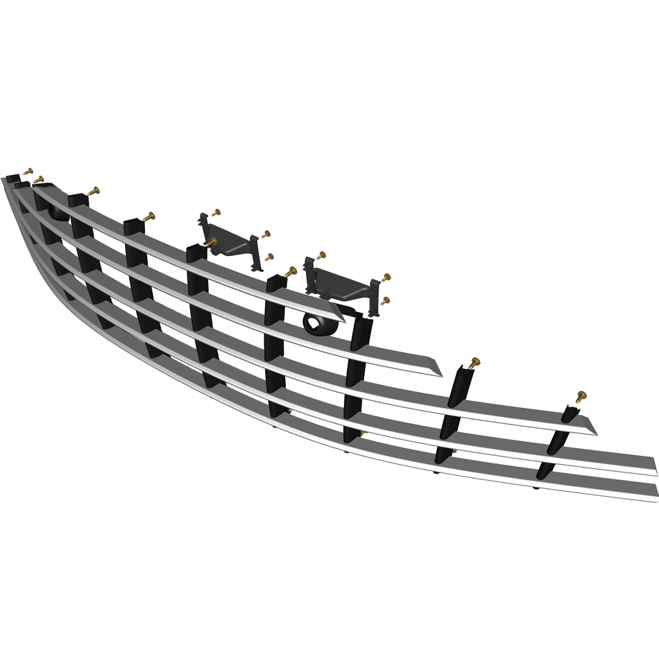 010801-20 Radiator Grille - Vaned