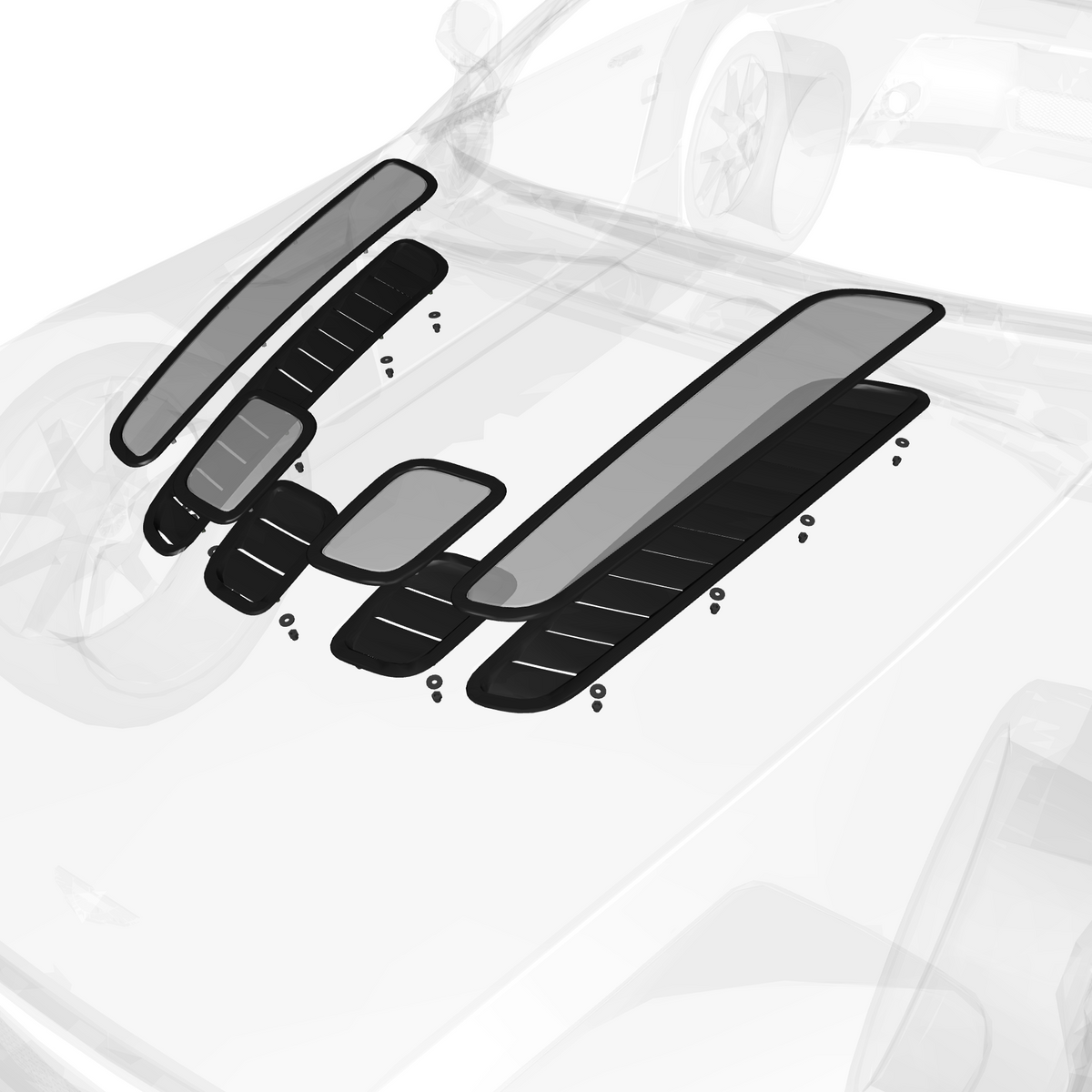 010802-B1 Bonnet Vents