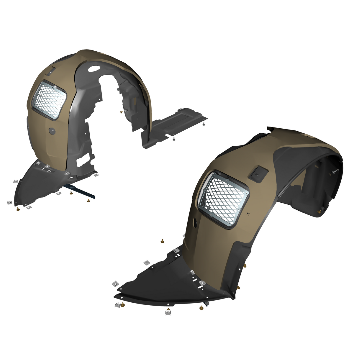 010804-01 Front Wheelarch Liners