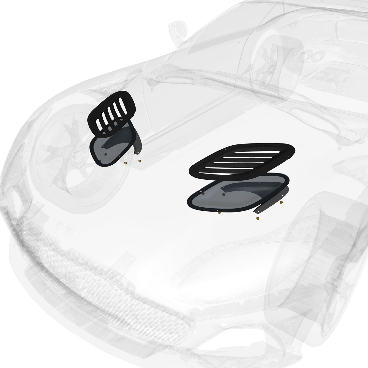 010804-10 Bonnet Vents - DBS