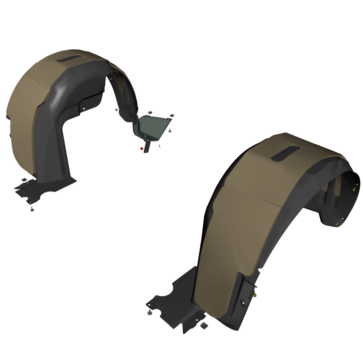 010805-01 Rear Wheelarch Liners - S