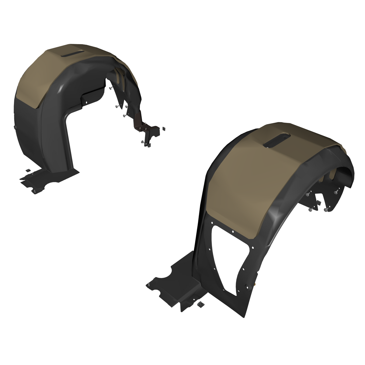 010805-02 Rear Wheelarch Liners - GT12