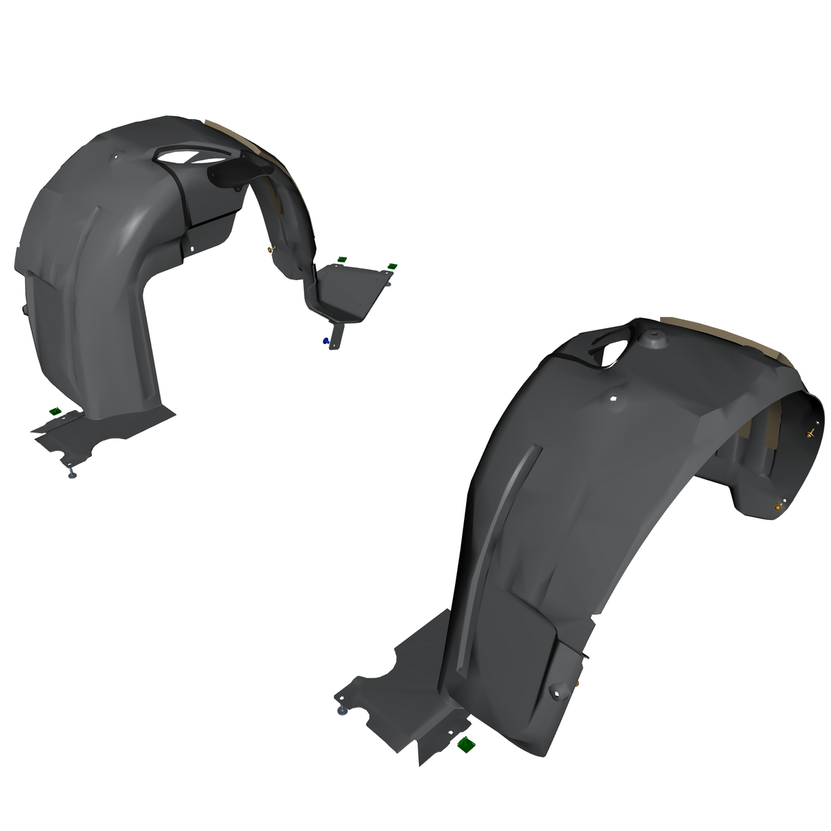 010805-02 Rear Wheelarch Liners