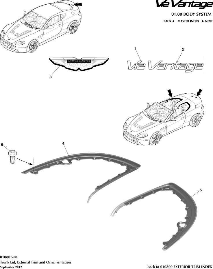 Trunk Lid Trim