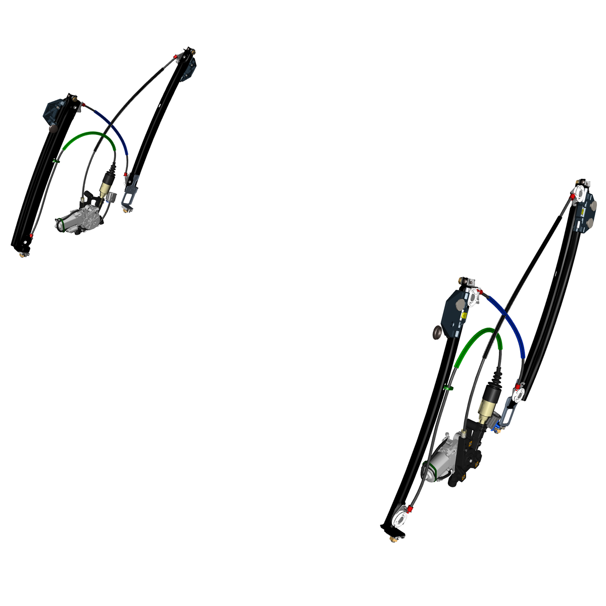 011105-01 Front Window Regulator
