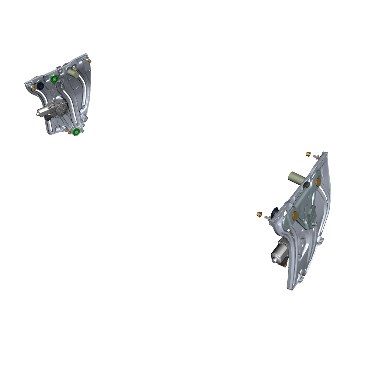 011108-20 Rear Window Regulator