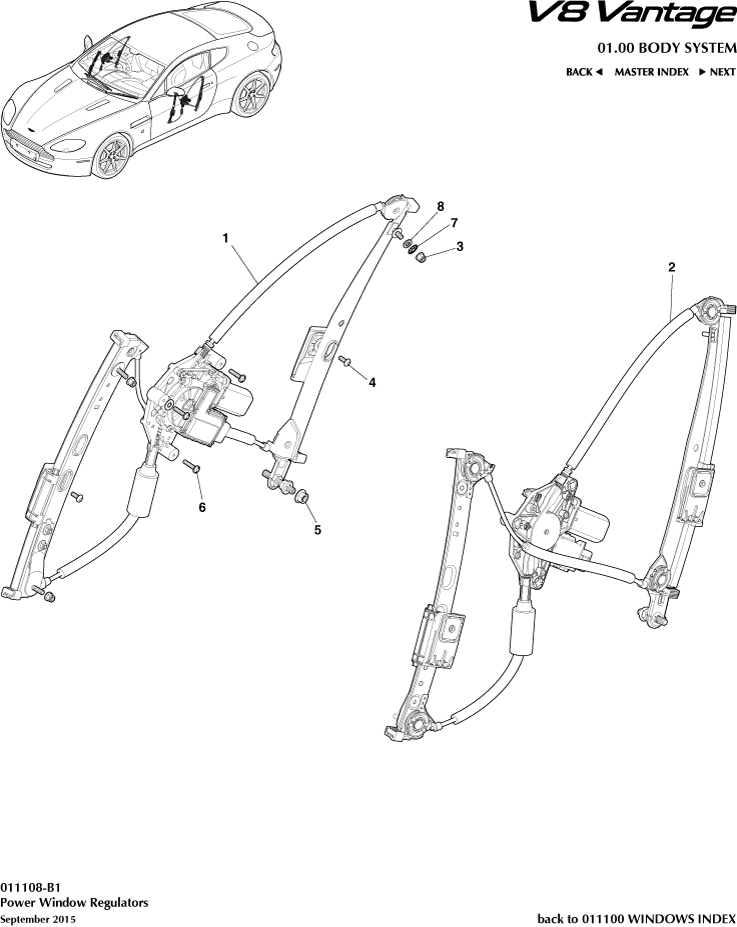 Door Window Regulators