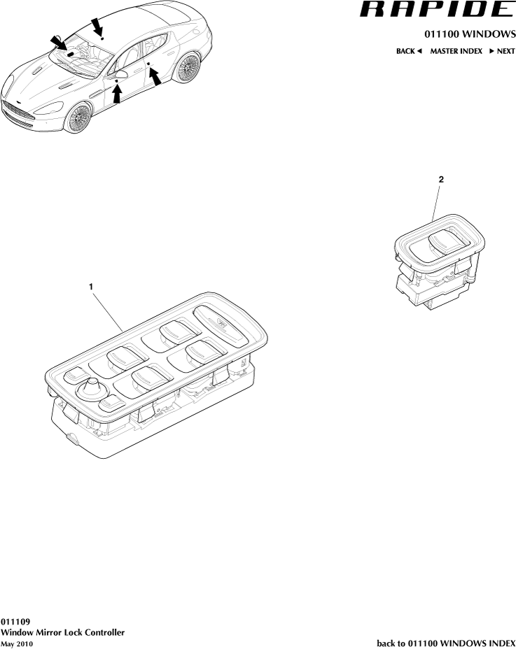 Window Control Switch