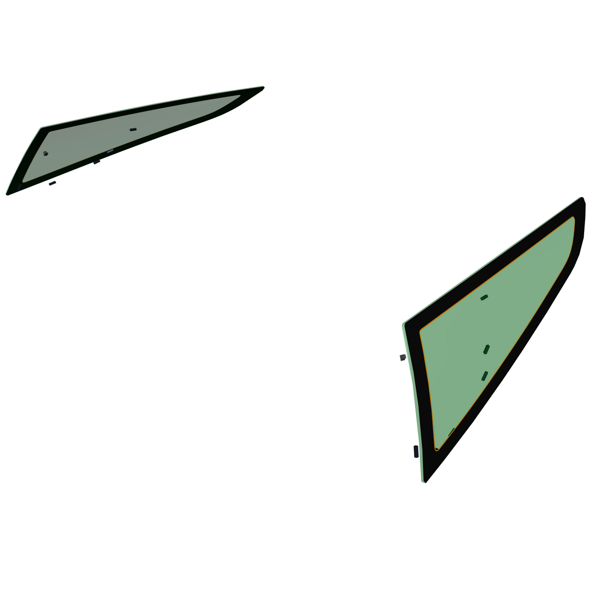 011110-10 Glass, Fixed Quarterlight