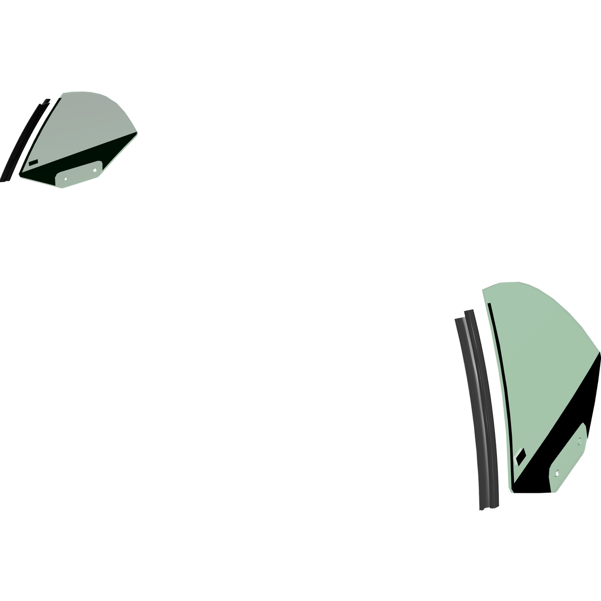 011110-20 Glass, Quarterlight