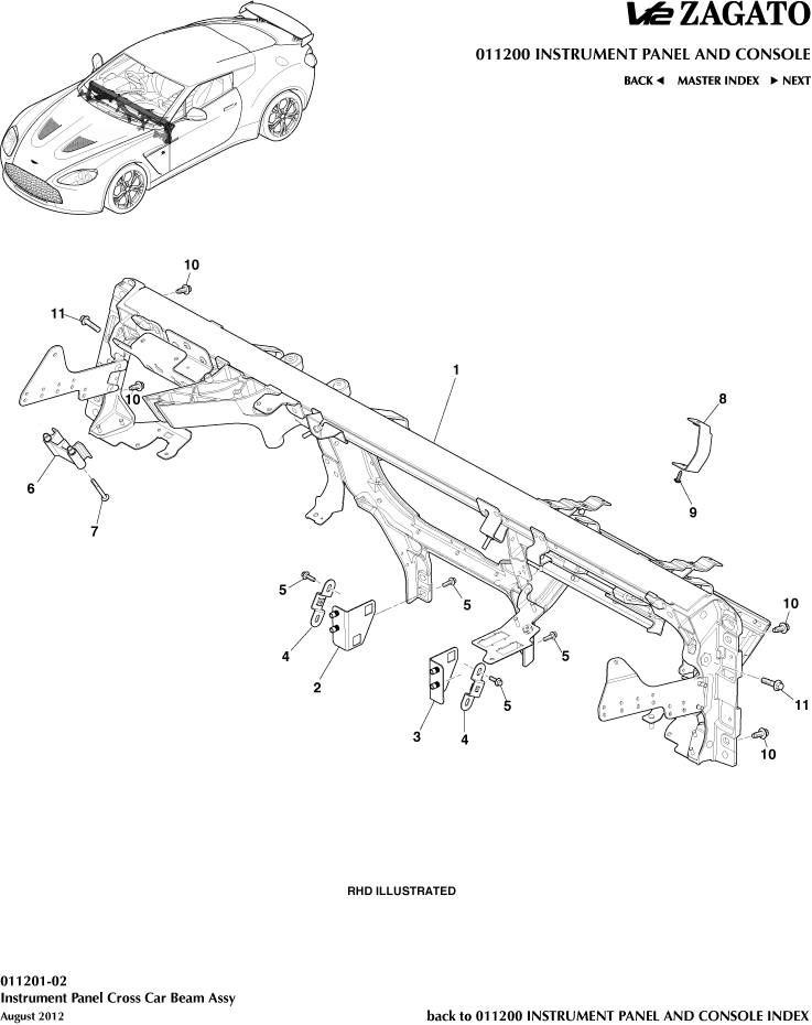 Cross Car Beam