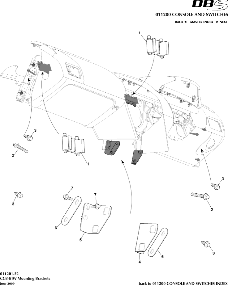 CCB to BIW Brackets