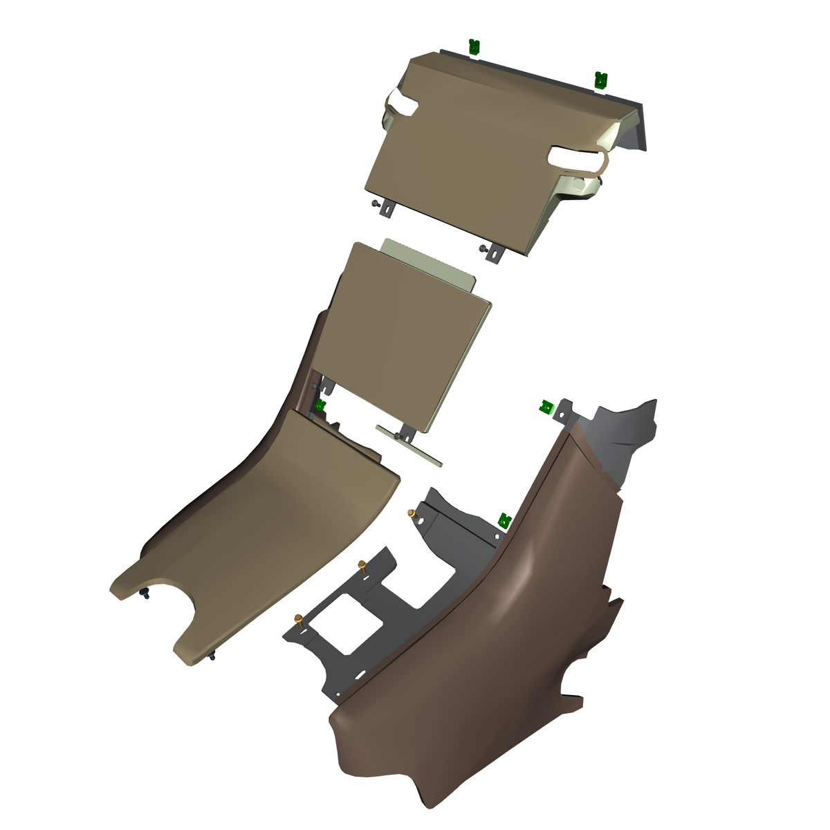 011202-20 Rear Console Volante