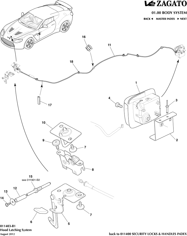 Hood Latch System