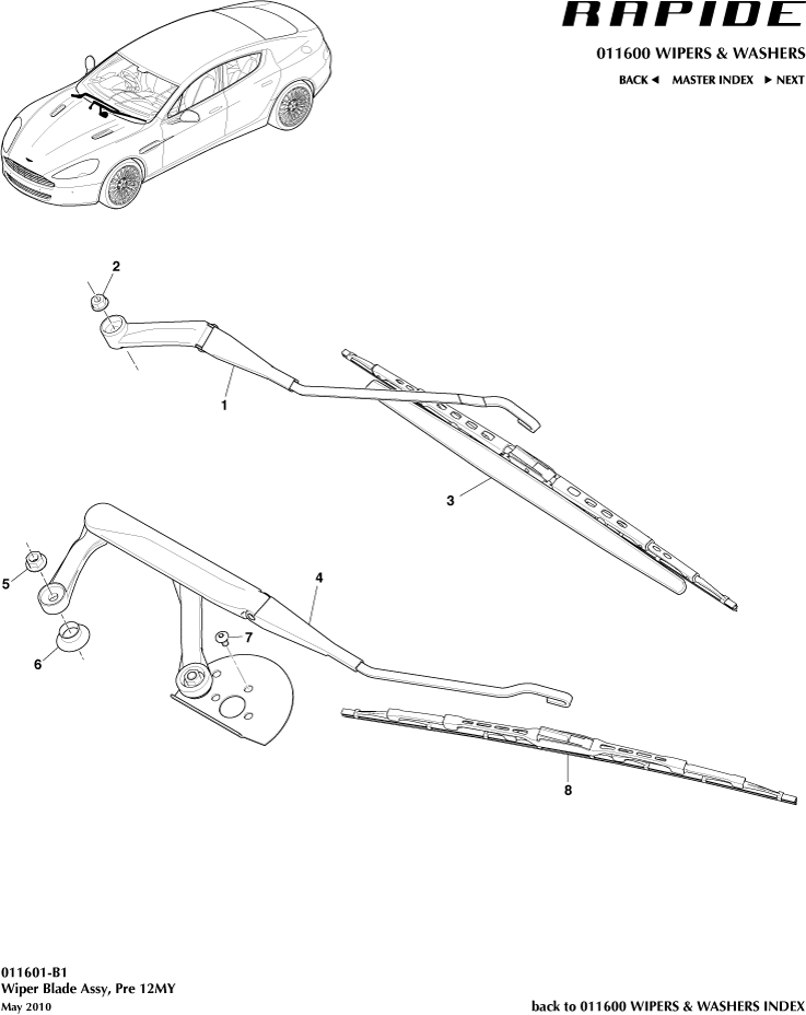 Wiper Blade Assembly