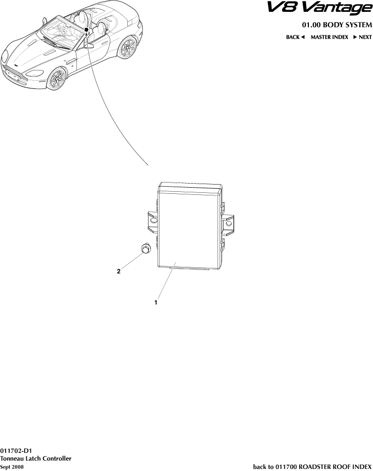 Tonneau Latch Controller