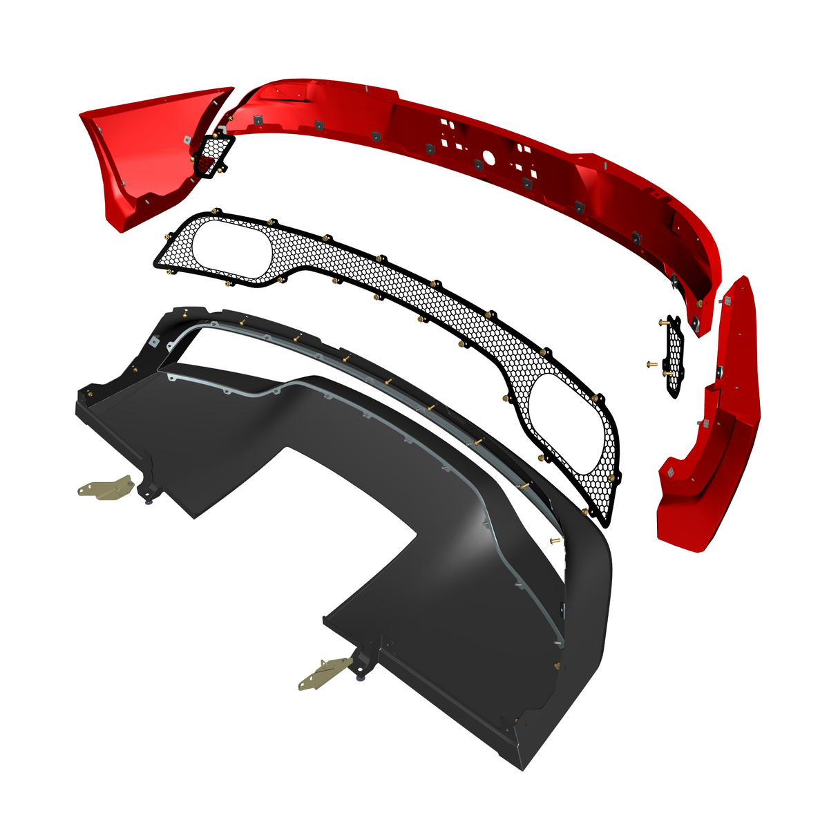 011902-10 Rear Bumper - V600