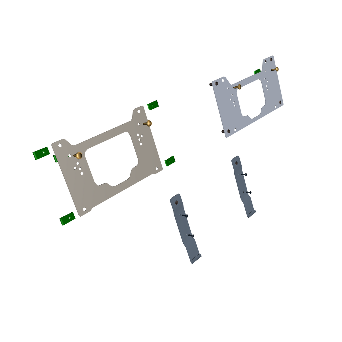 011903-02 Rear No. Plate Plinths