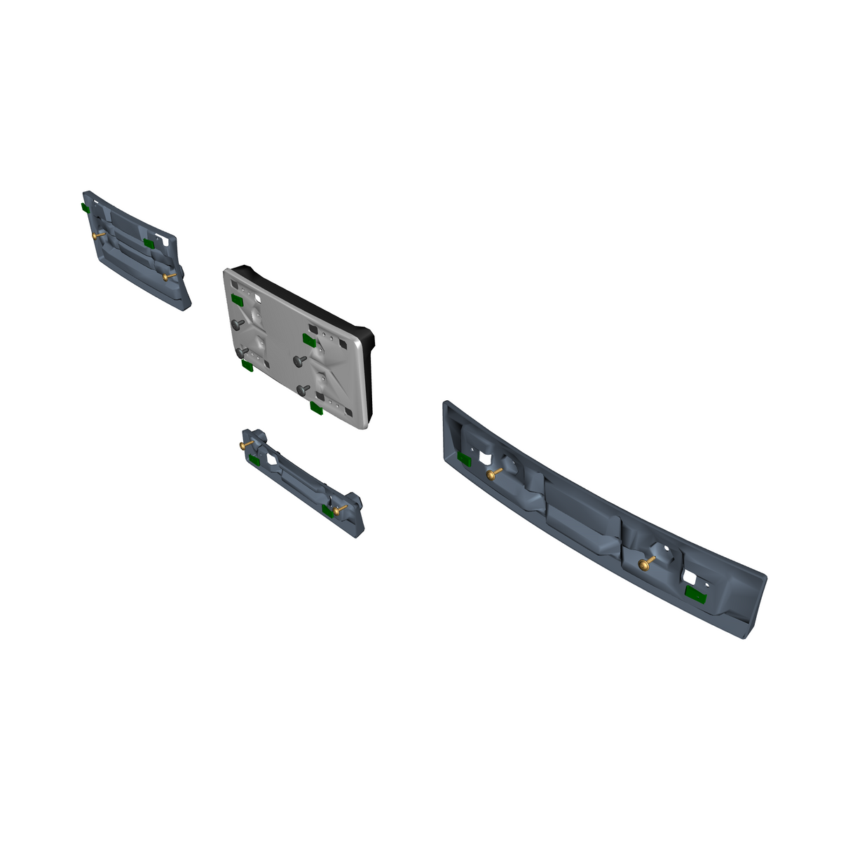 011903-10 Front No. Plate Plinths