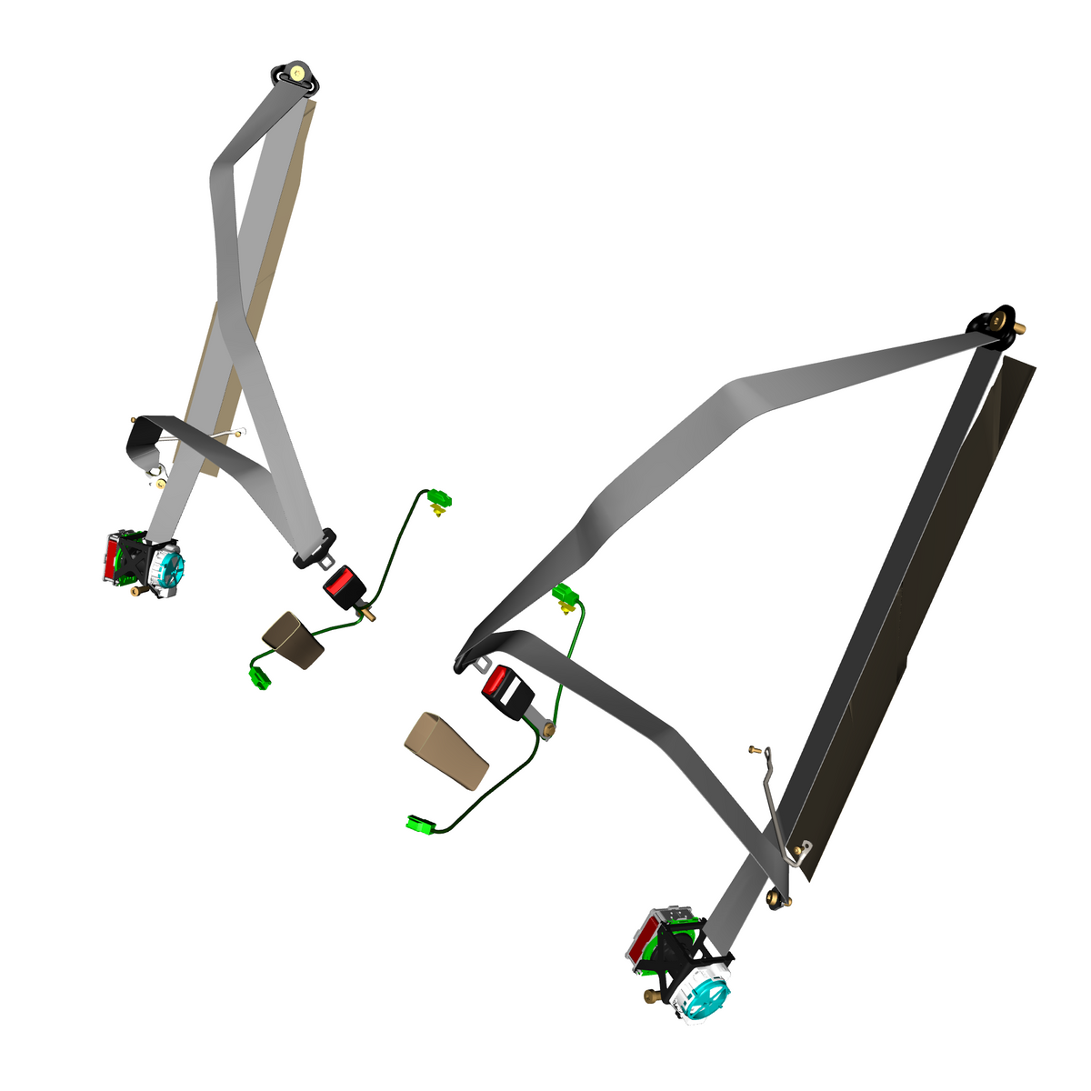 012005-01 Rear Seat Belts