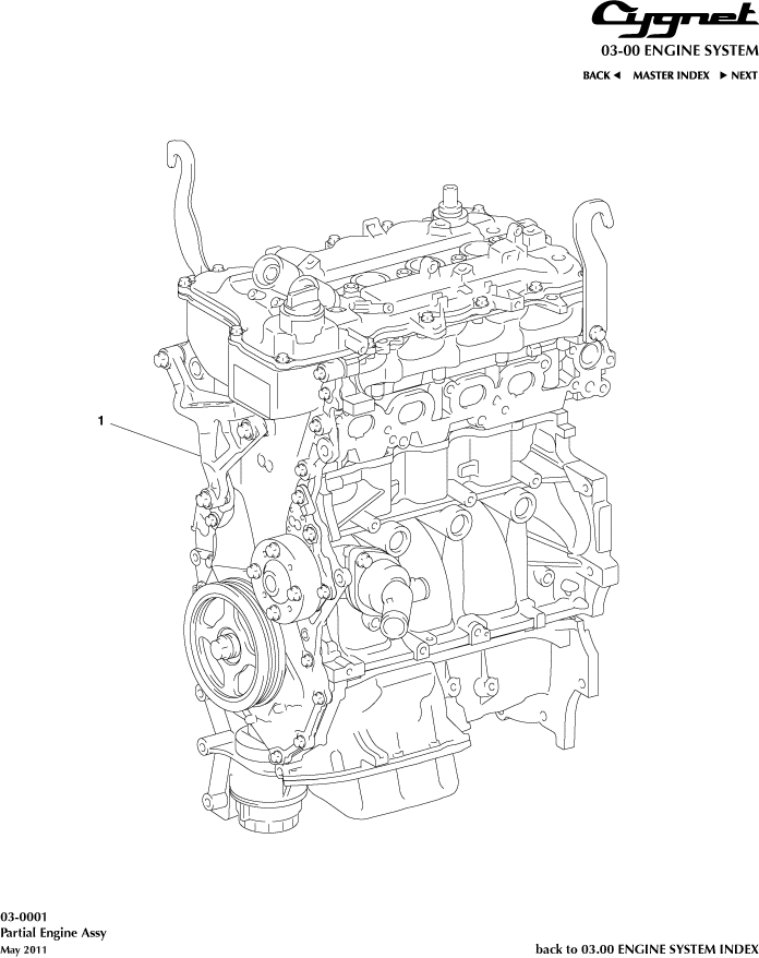 Partial Engine Assy