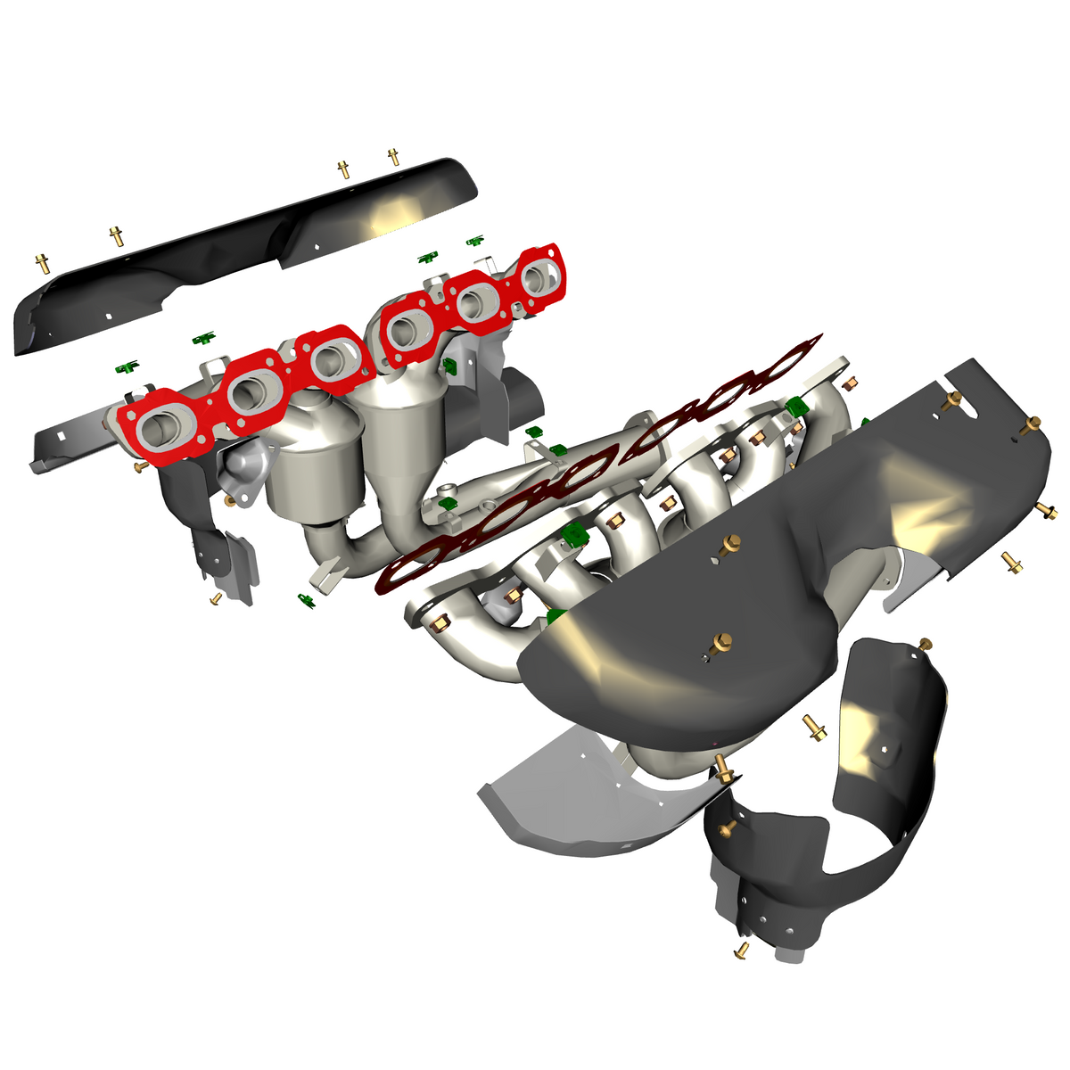 030101-10 Exhaust Manifolds